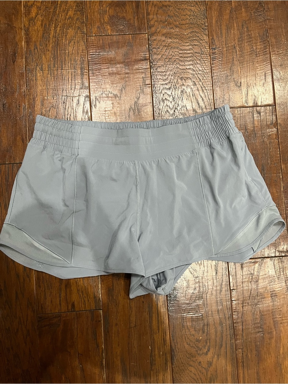 Rhino Grey Athletic Running Shorts